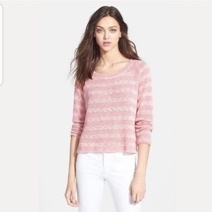Splendid Sierra Striped Pullover Desert Sweater Medium